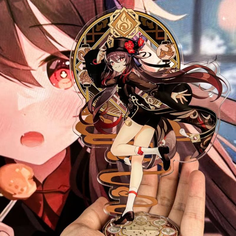 Genshin Impact Merch Colorful Acrylic Stand