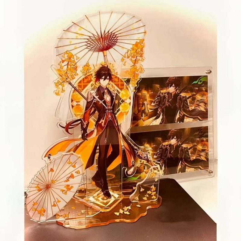 Genshin Impact Merch Zhongli Acrylic Stand